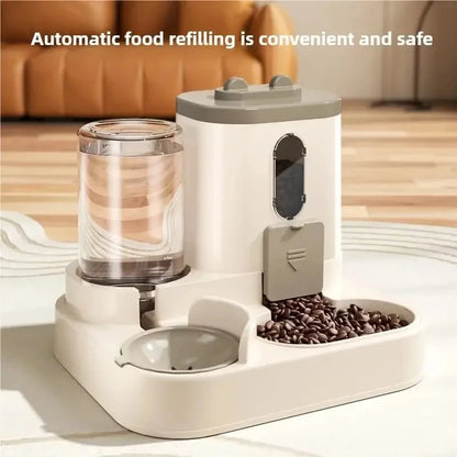 Dog & Cat Automatic Feeder & Waterer Set