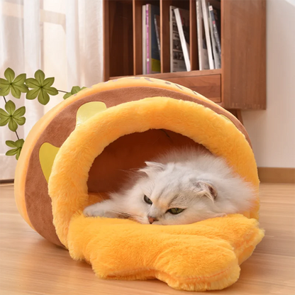 Cute Honey Jar Cat Bed