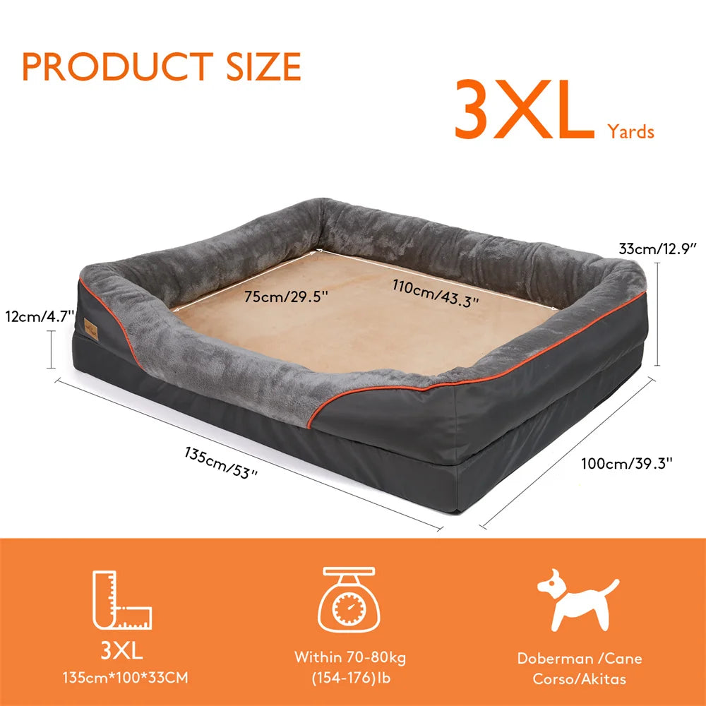 Jumbo Large Dog Bed
