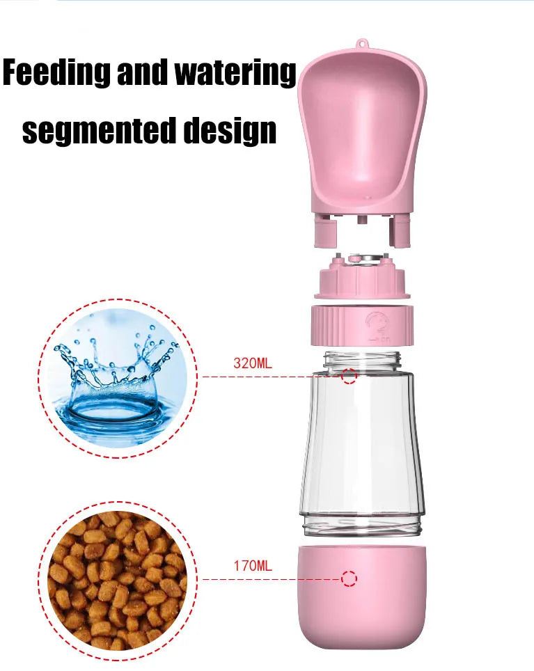 Two-in-one Feeding and Drinking Fountain