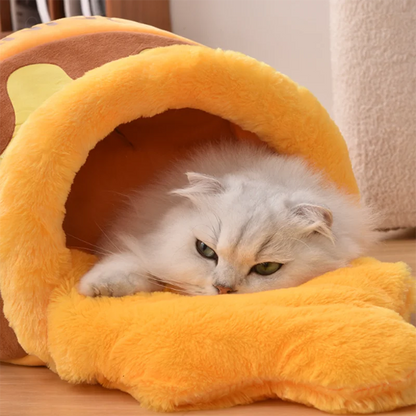 Cute Honey Jar Cat Bed