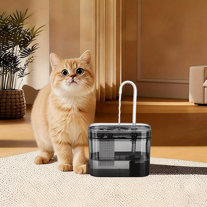 1.5L Pet Water Fountain for Cats and Dogs