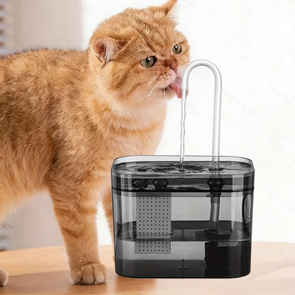 1.5L Pet Water Fountain for Cats and Dogs